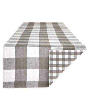 Design Imports Reversible Gingham - Buffalo Check Table Runner 14