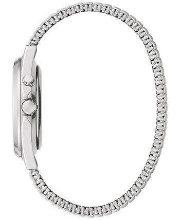 Caravelle - Men's Traditional Stainless Steel Expansion Bracelet Watch 40mm