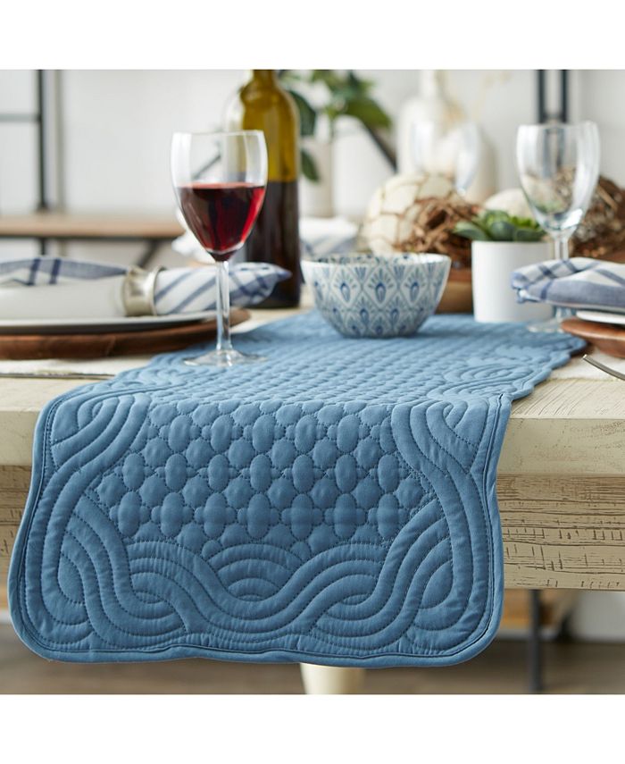 Design Imports Quilted Farmhouse Table Runner Macy's