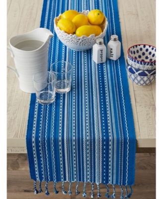 Stripe with Fringe Table Runner