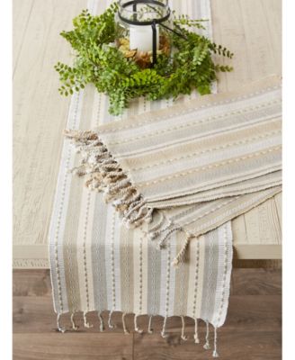 Stripe with Fringe Placemat, Set of 6