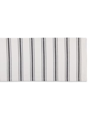Zig Dobby Stripe Table Runner