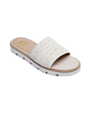 Jane And The Shoe Women's Alexia Woven Slide Sandals Women's Shoes