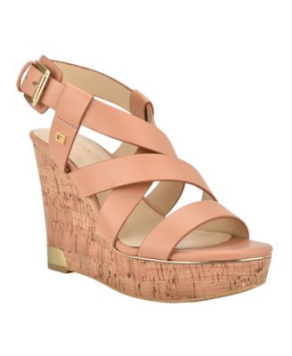 sallina studded platform wedge sandals
