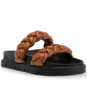 Steve Madden Women's Choice Braided Footbed Sandals