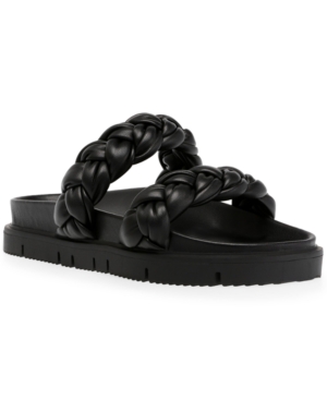 Steve Madden Women's Choice Braided Footbed Sandals