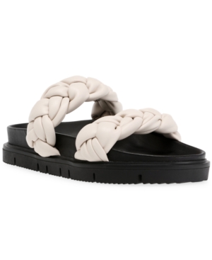 Steve Madden Women's Choice Braided Footbed Sandals