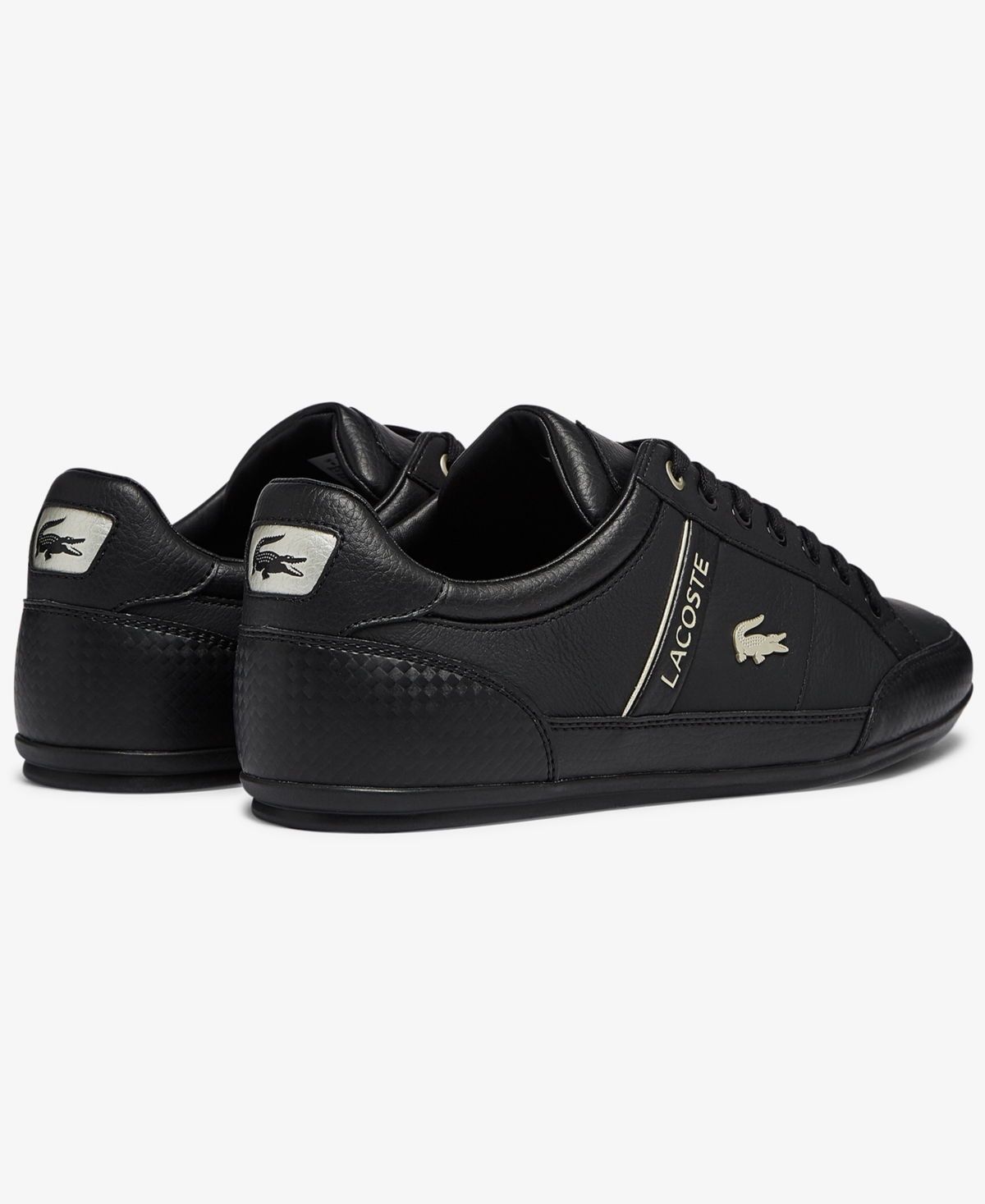 Shop Lacoste Men's Chaymon Sneakers In Black