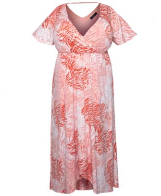 RACHEL Rachel Roy Plus Size Printed Jersey Maxi Dress Macy's