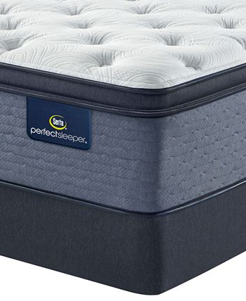 Serta - Perfect Sleeper Cozy Escape 15" Plush Pillow Top Mattress Set- King