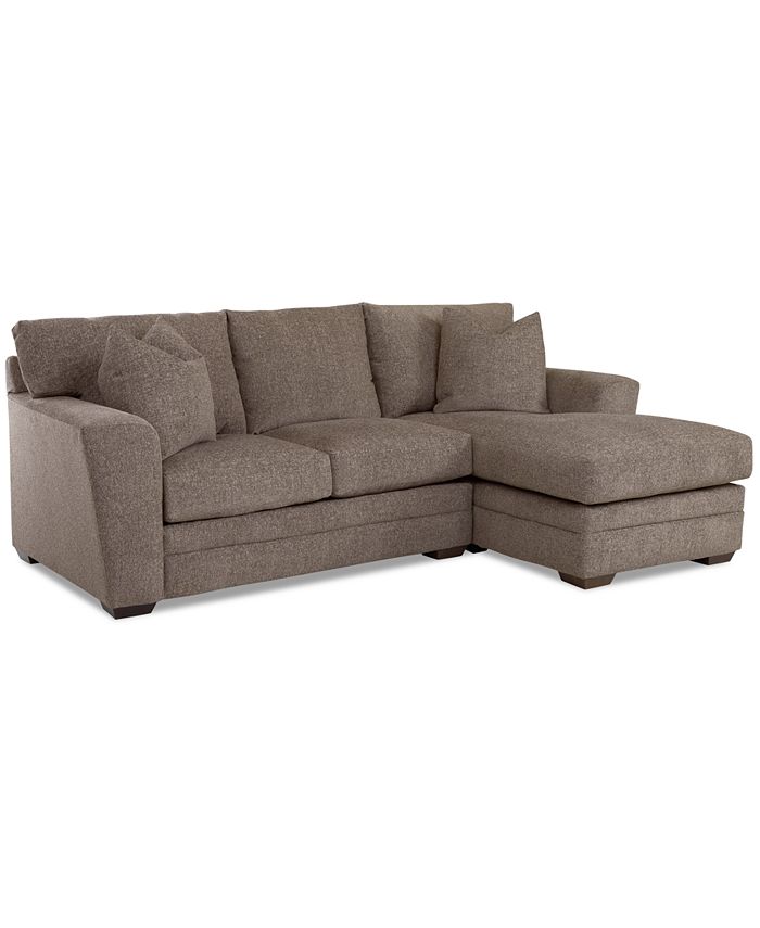 Macy's CLOSEOUT! Loranna 2Pc. Fabric Sectional with Chaise, Created