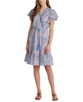 ralph lauren paisley dress