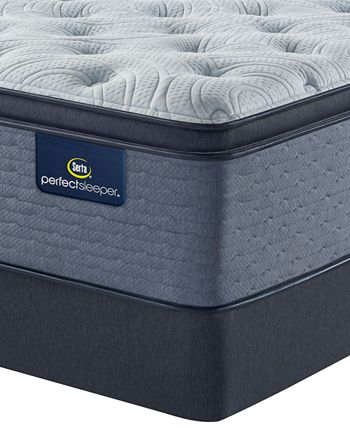 Serta - Perfect Sleeper Renewed Sleep 17" Firm Pillow Top Mattress Set- Full