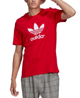 red adidas t shirt