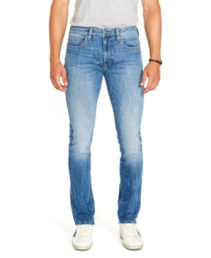 Shop Buffalo David Bitton Men's  Slim Ash Stretch Fit Jeans In Indigo