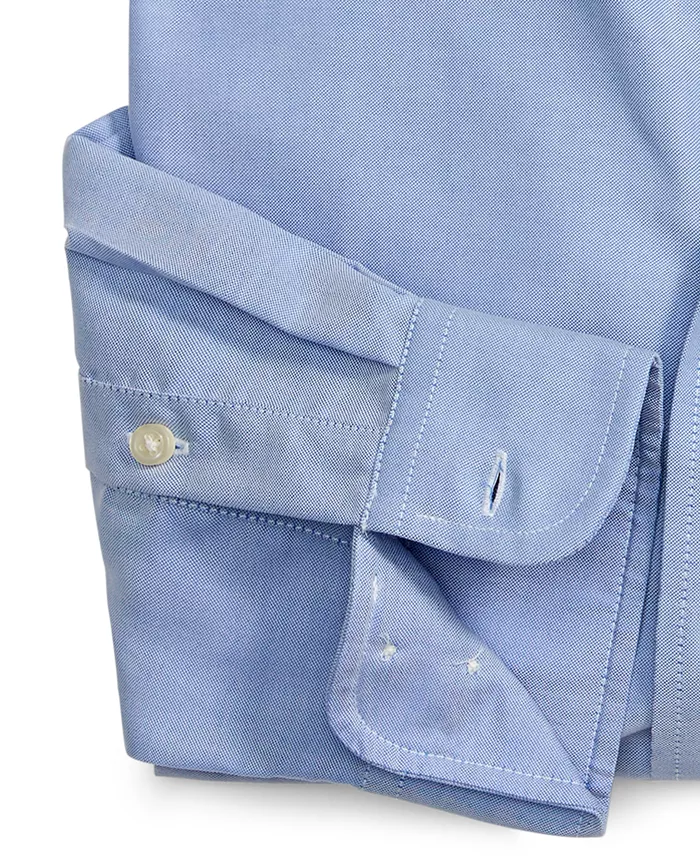 Men's Regular Fit Pinpoint Dress Shirt - thumbnail 4