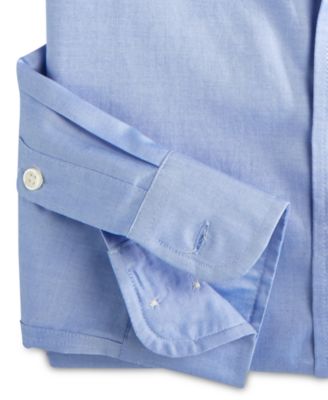 Men's Regular Fit Pinpoint Dress Shirt, Created for Macy's