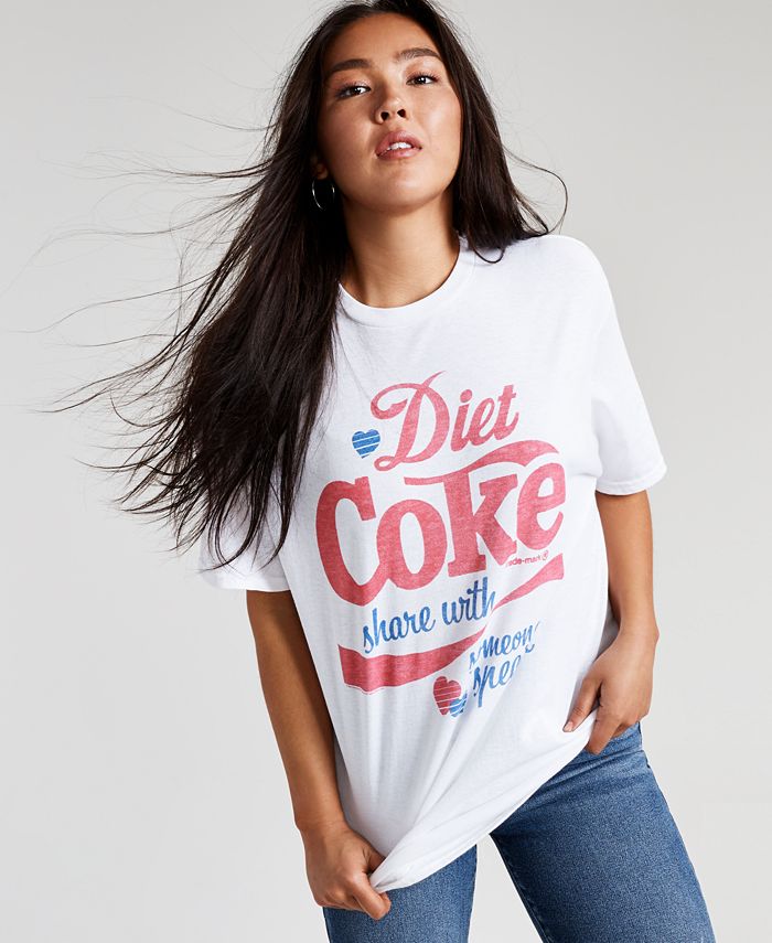 Details about   WOMENS LARGE DIET COKE V NECK T-SHIRT YOUNG DESIGNERS CHALLENGE SEASON 2 NEW 