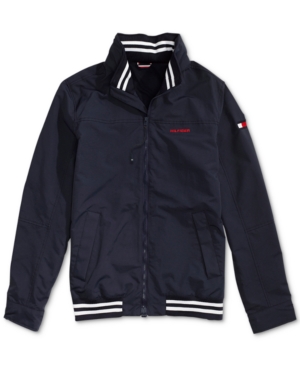 Tommy Hilfiger Adaptive Men's Regatta Jacket with Magnetic Zipper