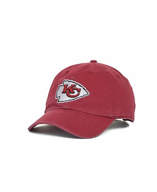 47 Brand Kansas City Chiefs Clean Up Cap Reviews Sports Fan Shop By Lids Men Macy S