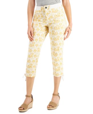 Style & Co - Printed Capri Pants