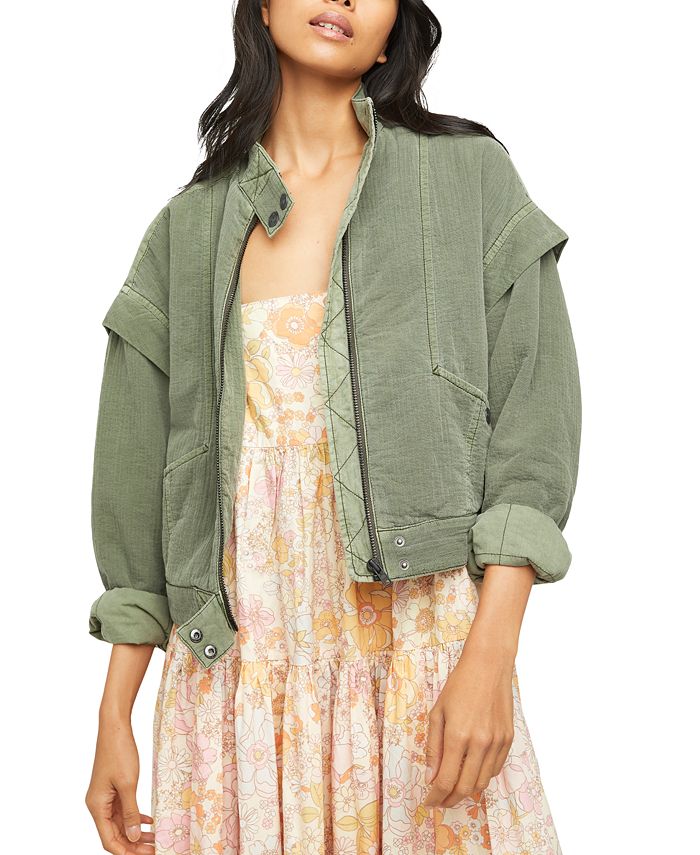 Free People Florence Bomber Jacket Macy s