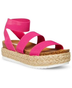 Steve Madden Women's Kimmie Flatform Espadrille Sandals