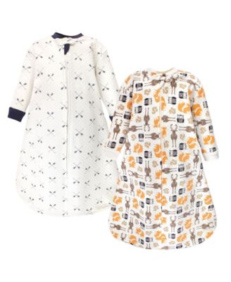 Baby Boys Premium Quilted Long-Sleeve Sleep & Wear Comfort Layer