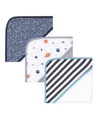 Plush Cotton Blend Hooded Bath Towel