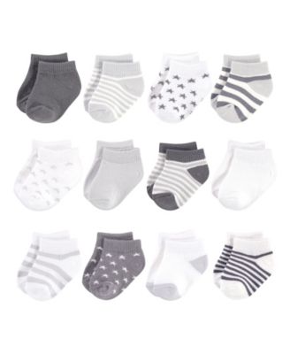 12Pk Natural No Show Socks