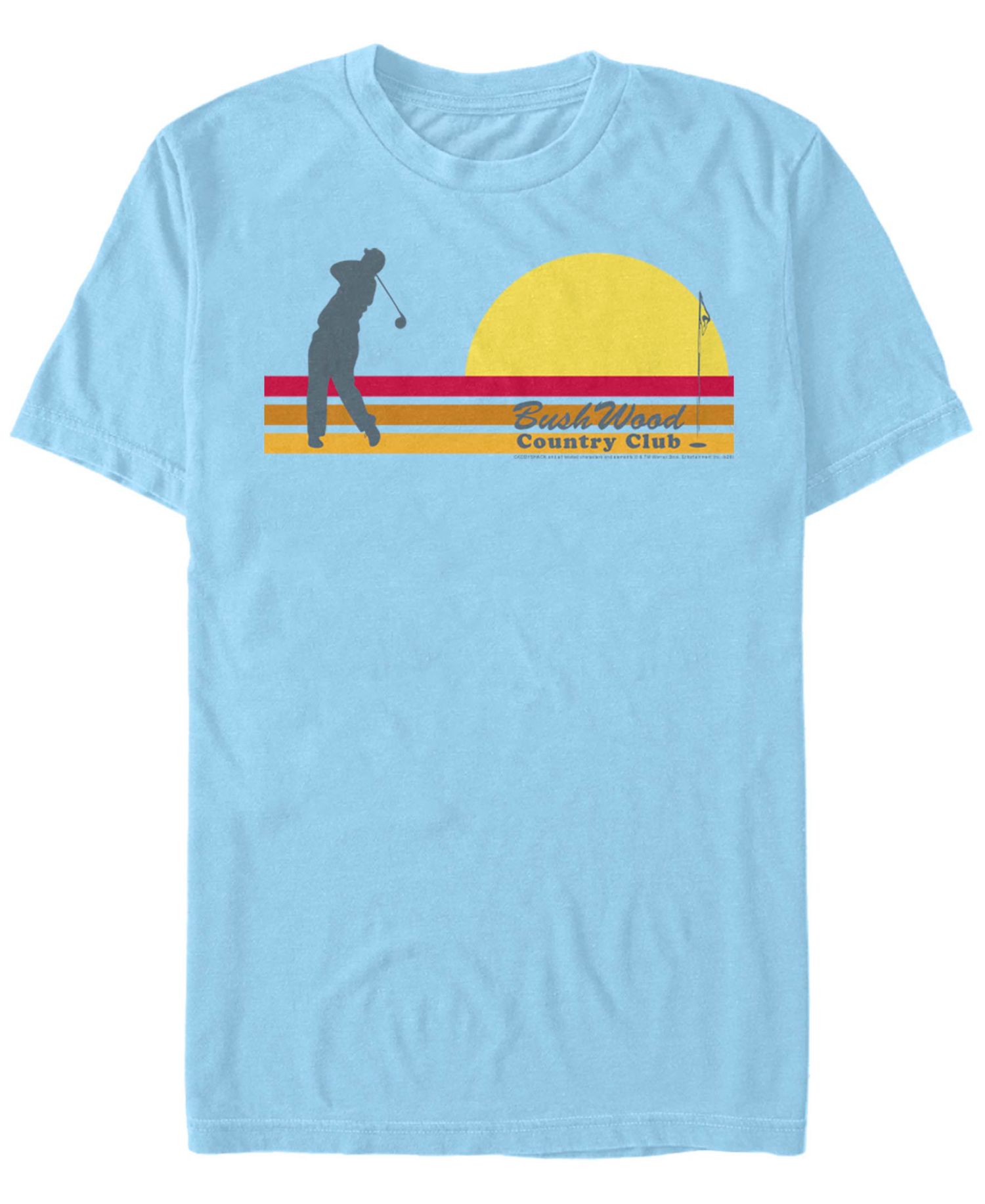 Men's Caddyshack Country Club Stripe Short Sleeve T-shirt