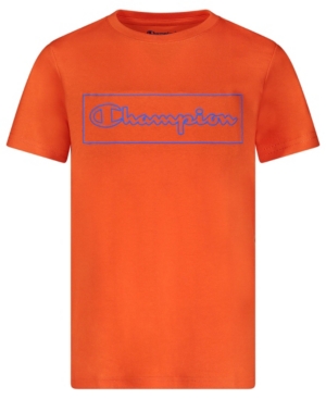 Big Boys Box Script Outline T-shirt