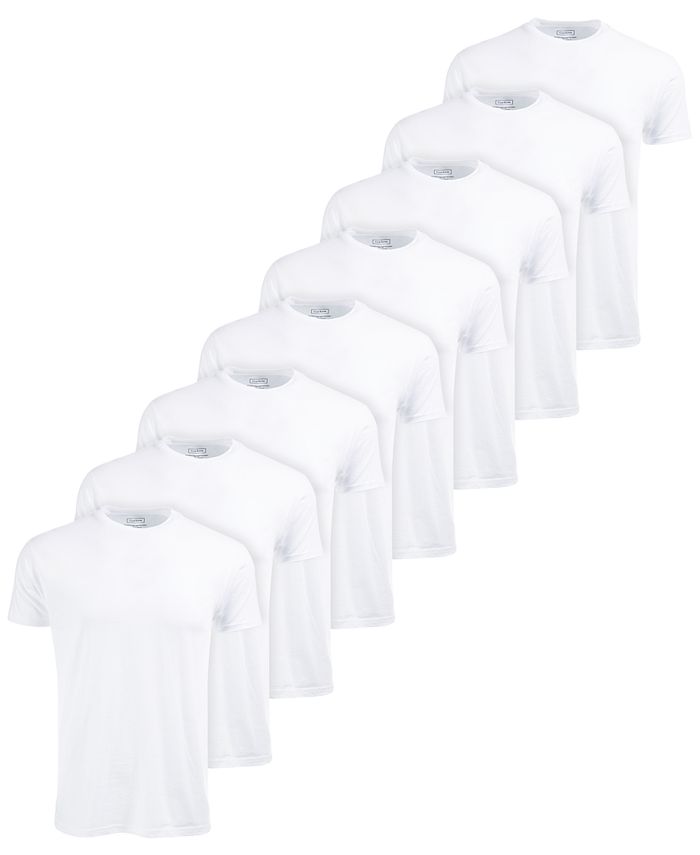 Club Room Men's Crewneck T-Shirts, 8-Pack, Created for Macy's - Macy's