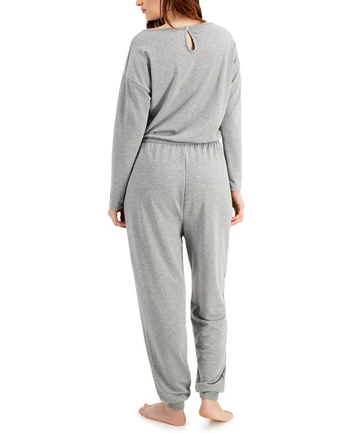 Jenni Knit One Piece Pajama Jumpsuit, Created for Macy's & Reviews ...
