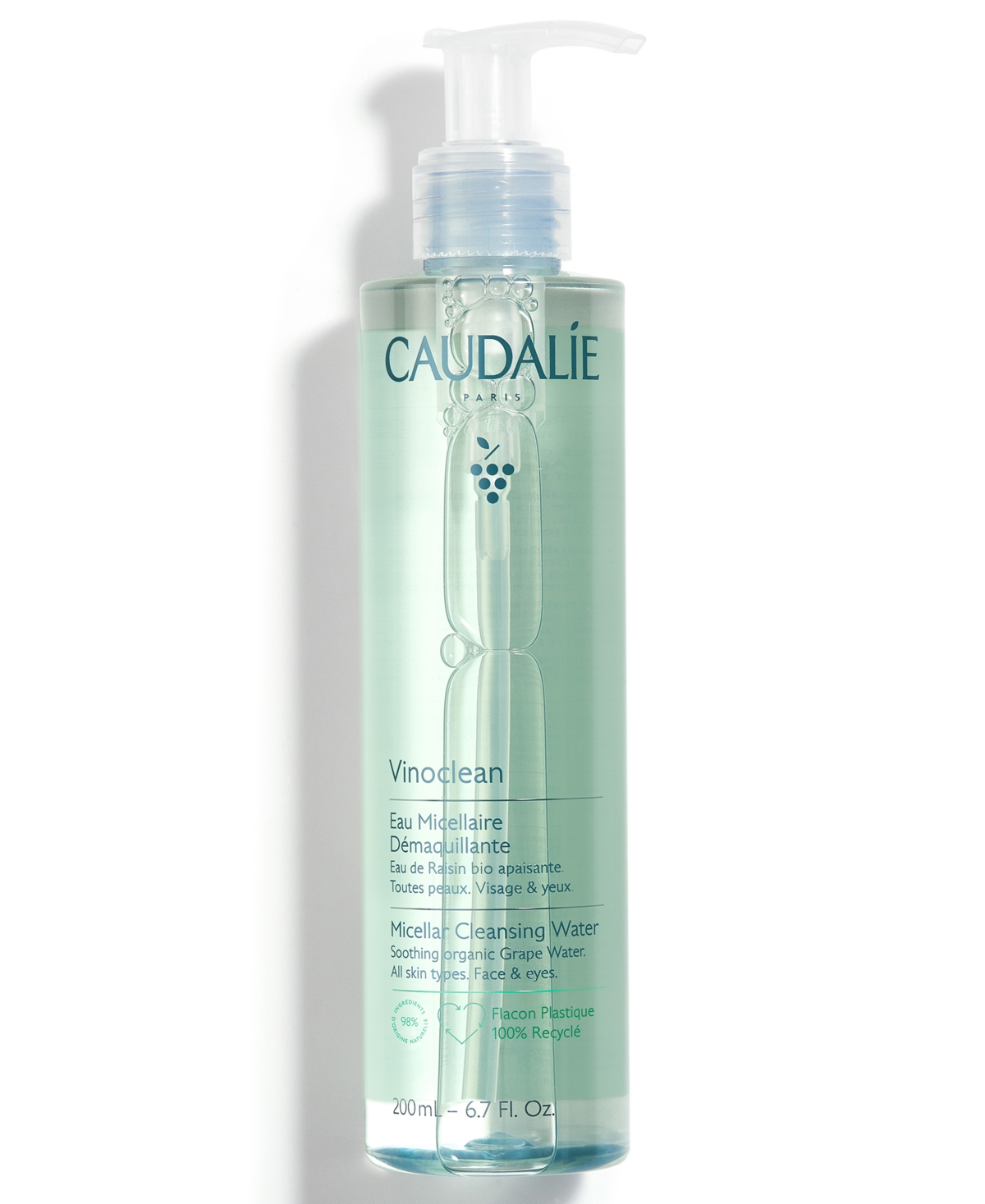 Vinoclean Micellar Cleansing Water, 6.7oz