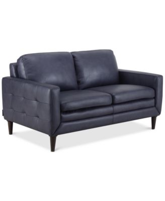 Furniture - Locasta 58" Leather Loveseat