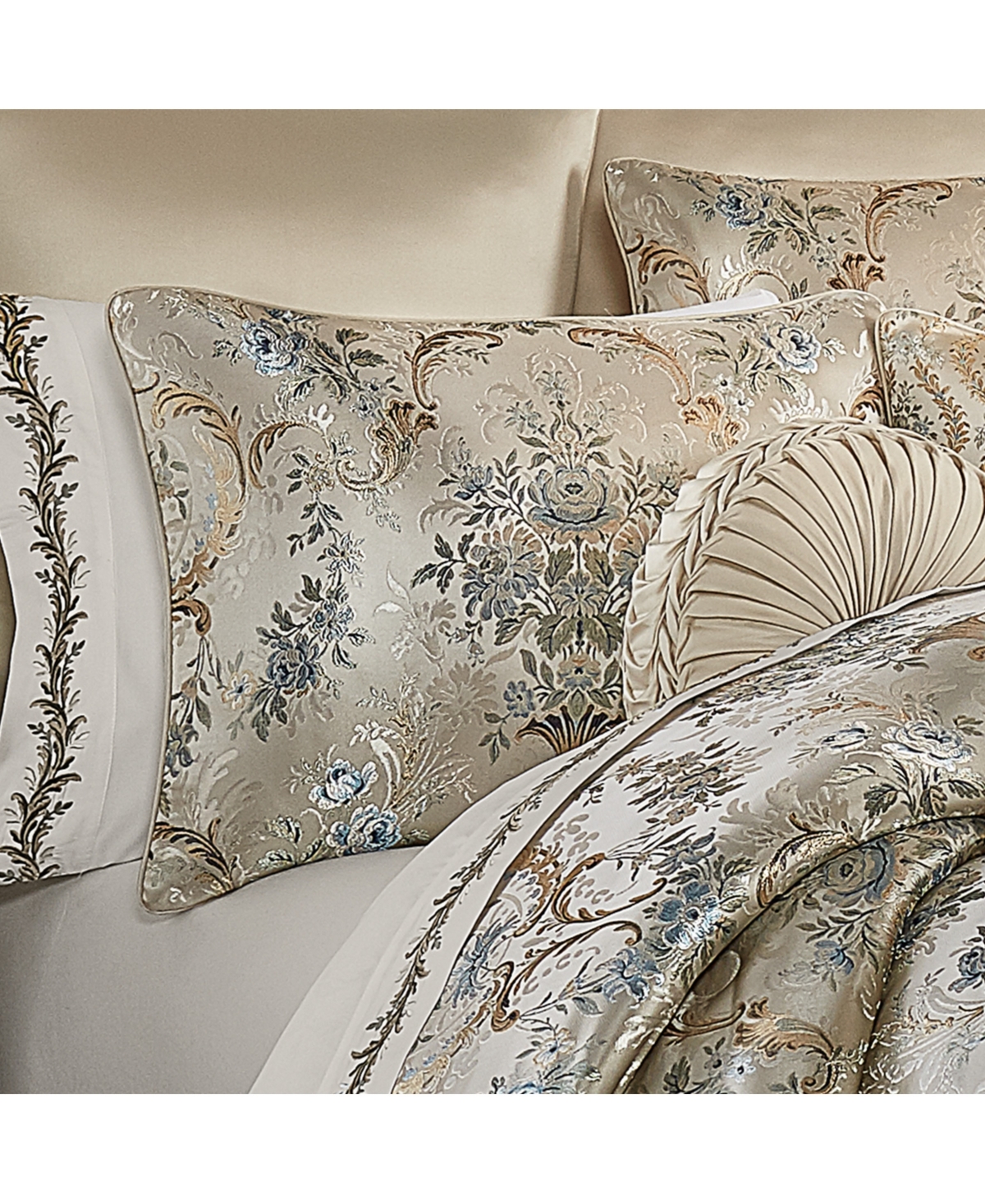 J Queen New York Jacqueline 4-pc. Comforter Set, California King In Ivory