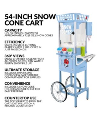 SCC200 Snow Cone Cart - 54 Inches Tall