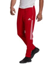 Red Track Pants: Adidas Track Pants -