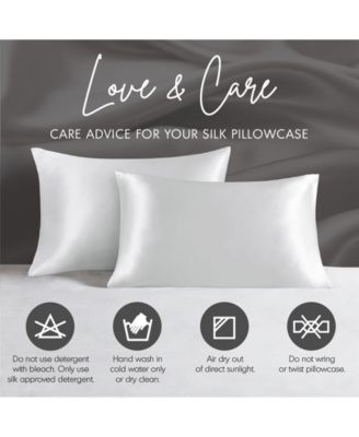 25-Momme Mulberry Silk Pillowcase, Queen