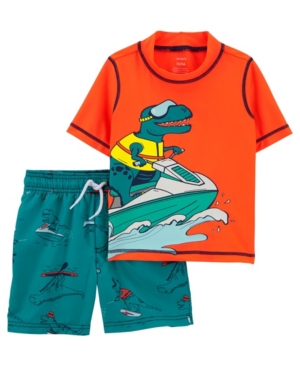 Carter's Baby Boys Rash Guard Set 2 Pieces
