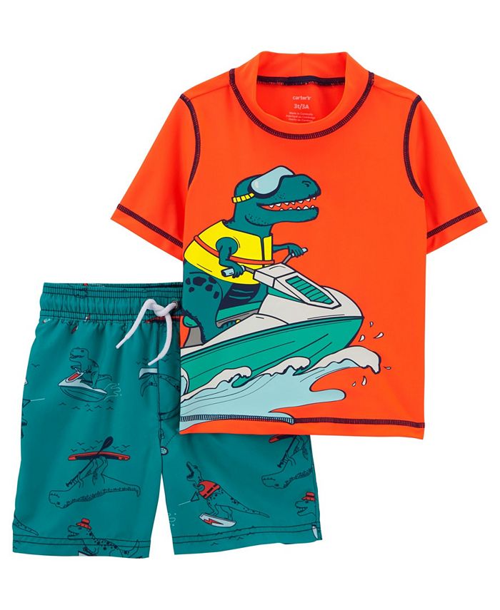 Carter's Baby Boys Rash Guard Set, 2 Pieces Macy's