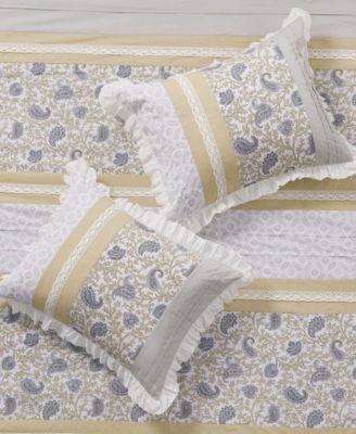 Dawn Reversible 9-Pc.Duvet Cover Set, California King