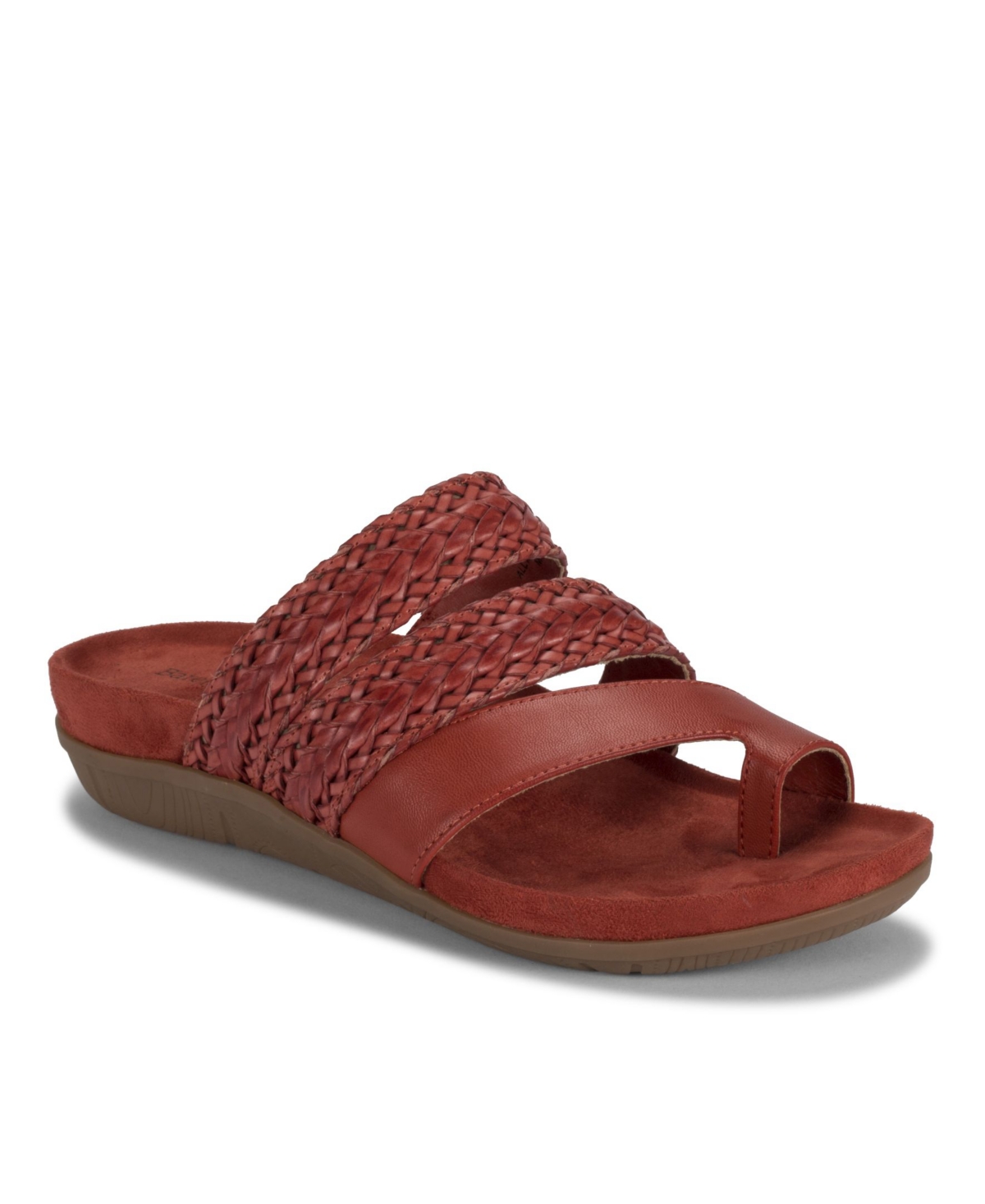 Baretraps Women's Jonelle Slide Flat Sandals In Paprika Red