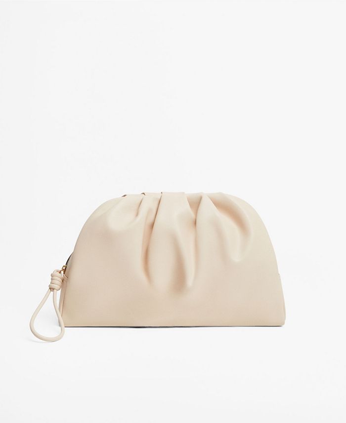 Mango pleated online volume mini bag