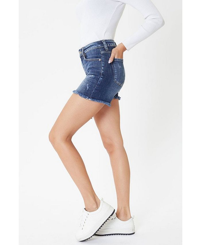 Kancan Tansy MR Fold Hem Shorts main image 1