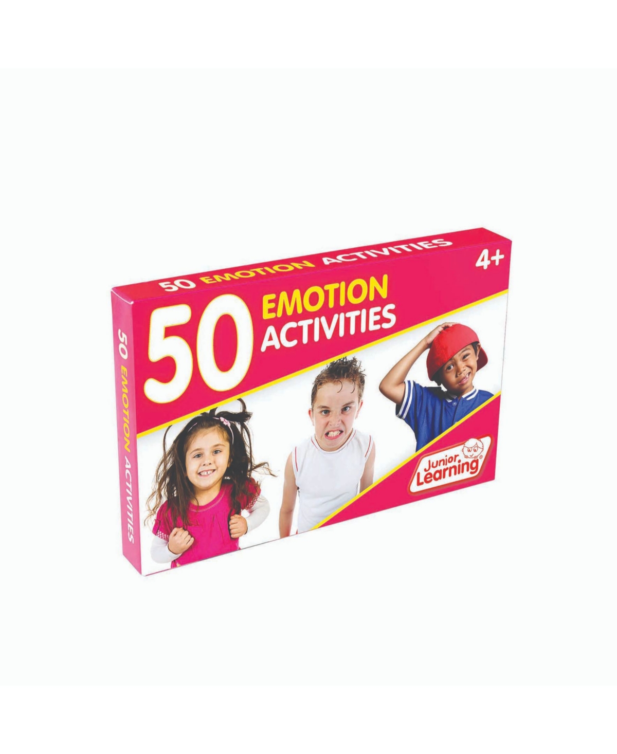 Redbox Junior Learning 50 Emotion Educational Activity Cards In Open Misce
