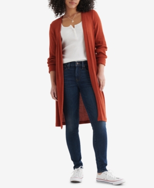 Women's Cloud Jersey Long-Line Open-Front Cardigan