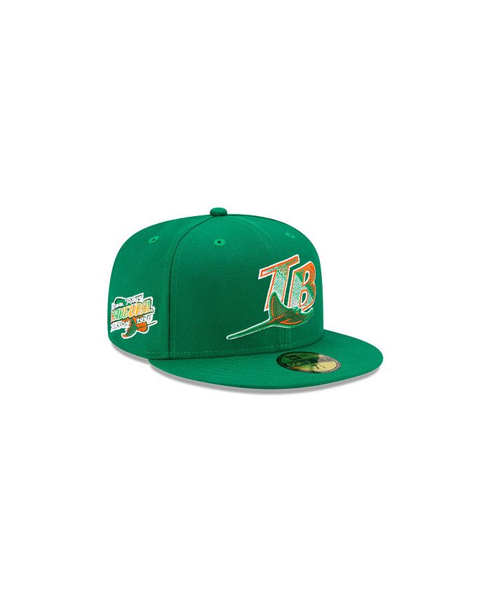 New Era Tampa Bay Rays Kelly Green Color UV 59FIFTY Cap - Macy's