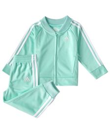 Little Girls Classic Tricot Track Set, 2 Piece